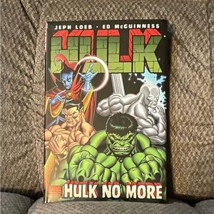 Marvel Comic Hulk “Hulk No More” Graphic Novel.